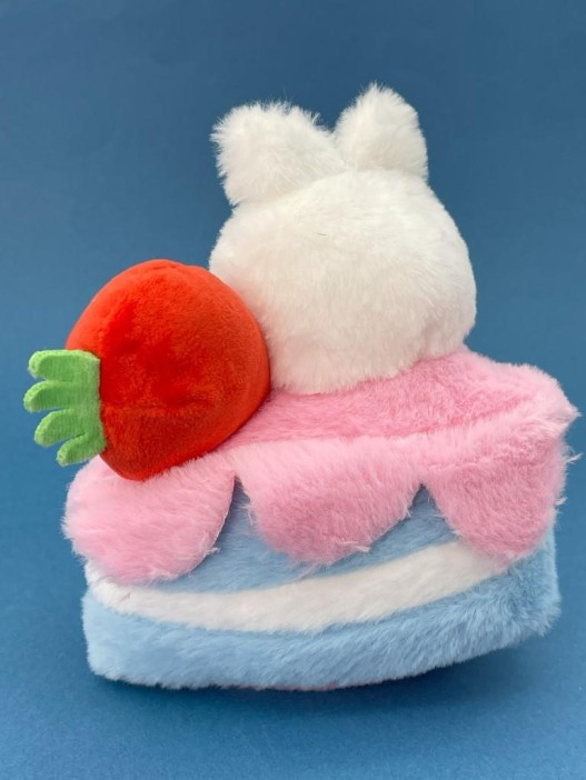 Мягкая игрушка &quot;Bunnie cake&quot;, red, 18 см 