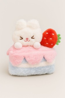 Мягкая игрушка "Bunnie cake", red, 18 см