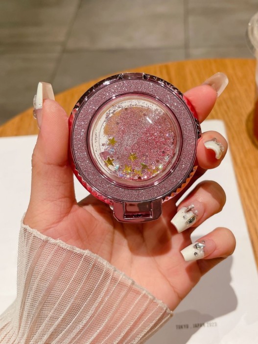 Попсокет &quot;Shimmer sequins&quot;, pink 