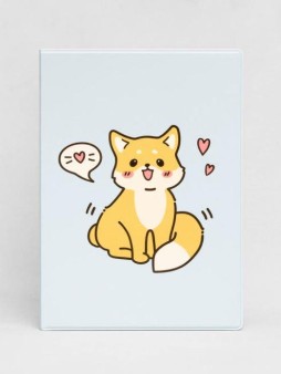 Обложка для паспорта Аниме «Fox», плотность 560 мкм