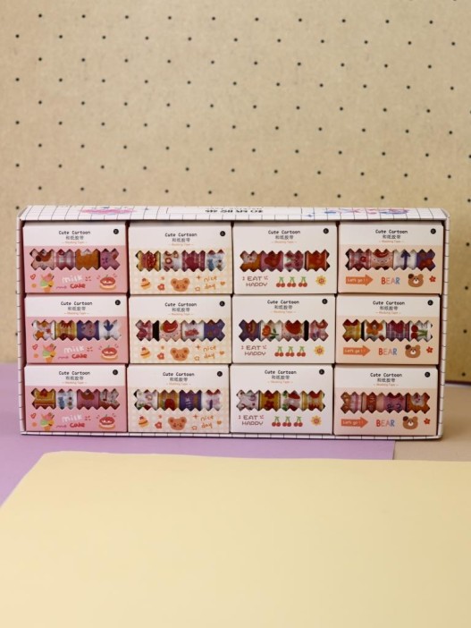 Набор декоративного скотча &quot;Cute cartoon Cake&quot;, pink 