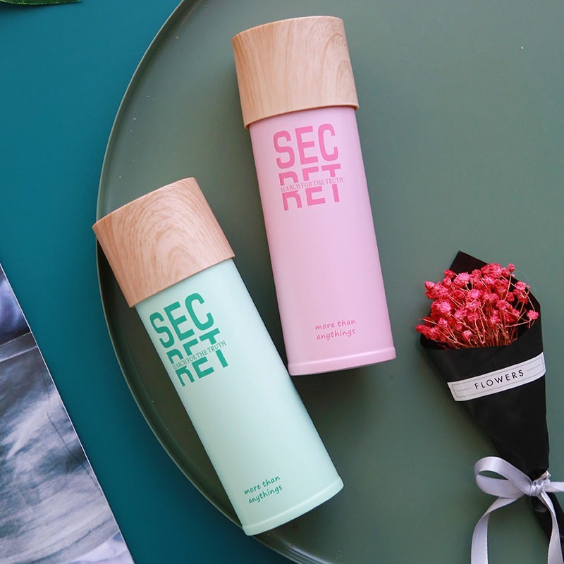 M-2822W Термос "Secret", (320ml) pink