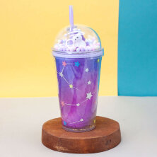 Тамблер "Unicorn star", purple (450 ml)