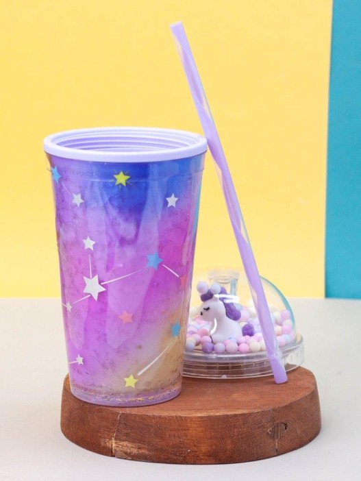 Тамблер iLikeGift &quot;Unicorn star&quot;, purple (450 ml) 