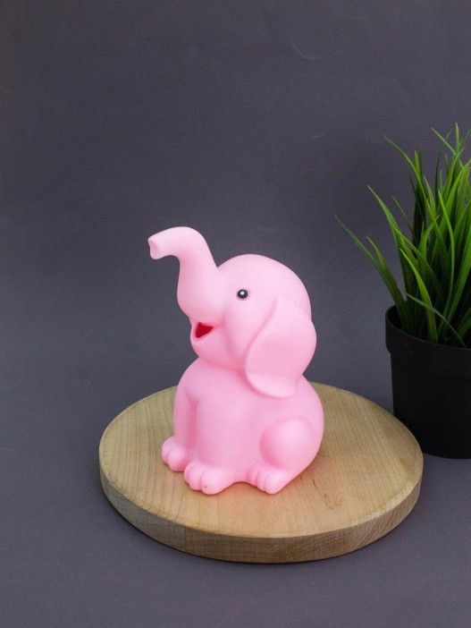 Ночник iLikeGift &quot;Happy elefant&quot;, pink (11*13 см) 
