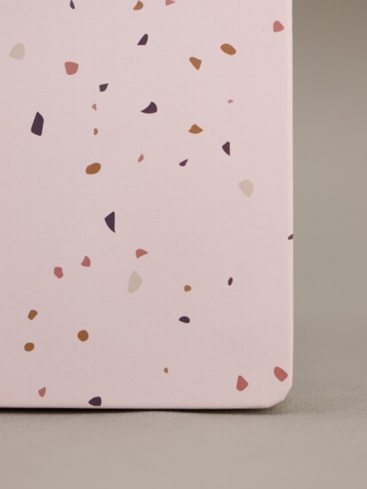 Блокнот (А5) &quot;Paint splatter&quot;, white (14.5*21) 