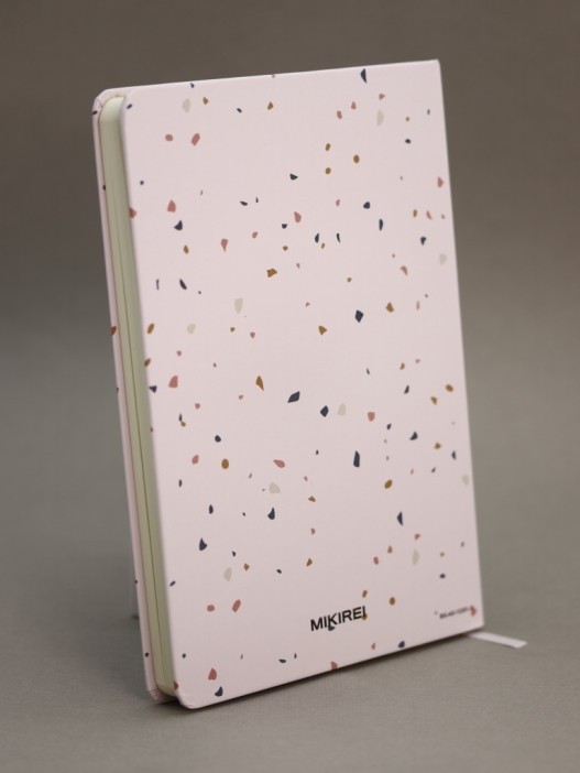 Блокнот (А5) &quot;Paint splatter&quot;, white (14.5*21) 