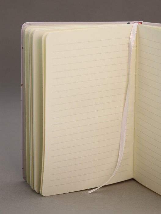 Блокнот (А5) &quot;Paint splatter&quot;, white (14.5*21) 