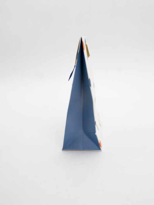 Пакет подарочный (XS) &quot;Colorful diamonds&quot;, white (12x6x16) 