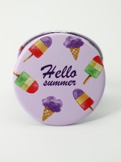 Зеркало &quot;Hello summer&quot;, purple