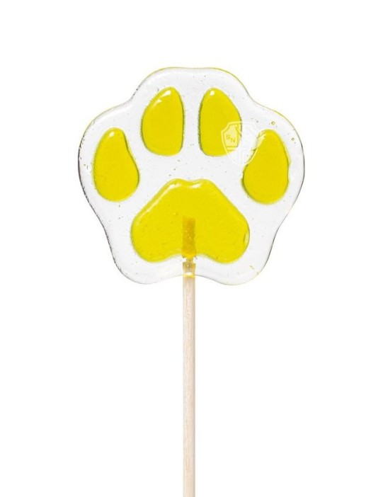 Карамель леденцовая изомальт &quot;Лапка тигра&quot;, ш/б 36 шт х 35гр (малина, экзотик) 