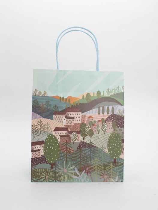 Пакет подарочный «Inspiring Landscape», scenery (21*25.5*10) 