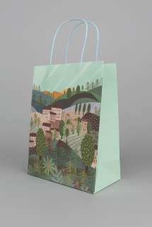 Пакет подарочный «Inspiring Landscape», scenery (21*25.5*10)