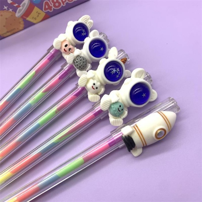 Цветная гелевая ручка  &quot;Space friends rainbow&quot;, mix 