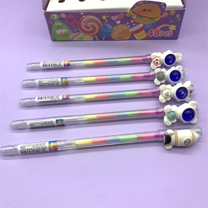 Цветная гелевая ручка  &quot;Space friends rainbow&quot;, mix 