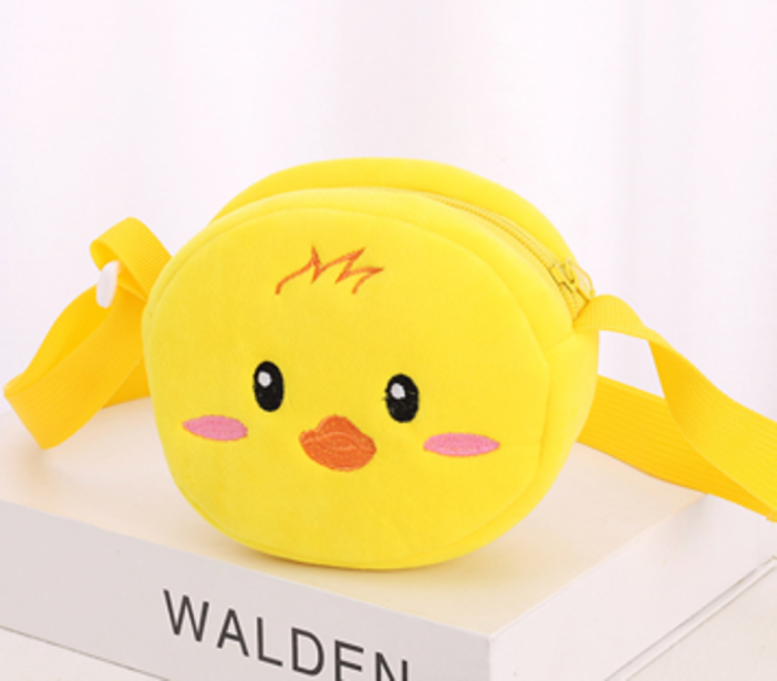 Сумочка плюшевая &quot;Little duck&quot;, yellow (15*13 см) 