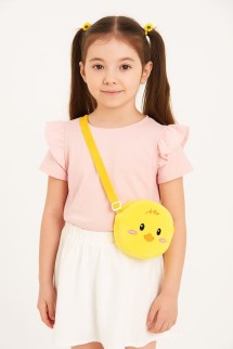Сумочка плюшевая &quot;Little duck&quot;, yellow (15*13 см)