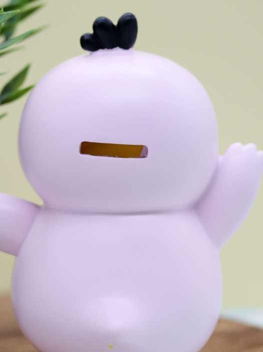 Копилка "Dancing duck", pink (21,5 см), пластик 