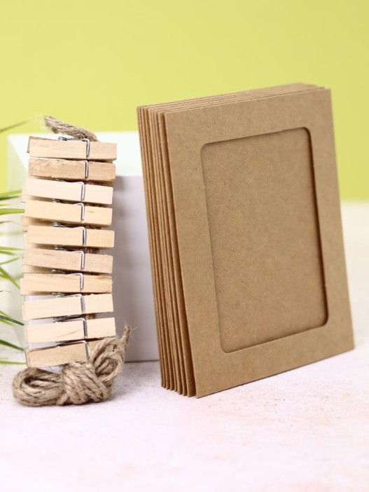 Крафтовые фоторамки «Classic», kraft, 9.8*13.2 см 