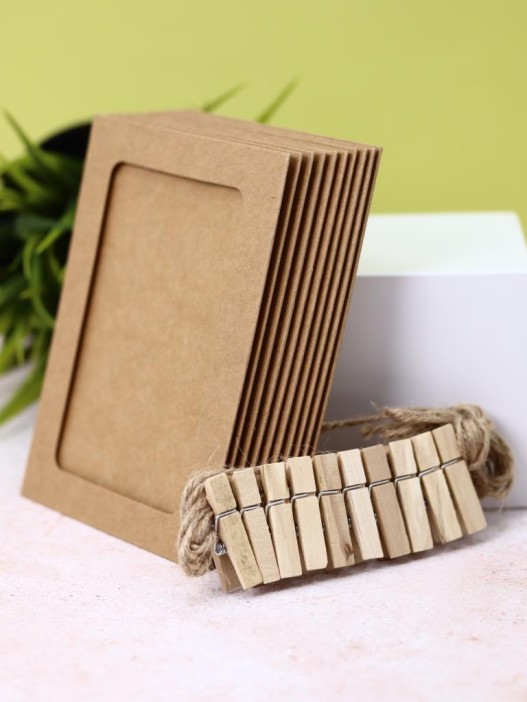 Крафтовые фоторамки «Classic», kraft, 9.8*13.2 см 