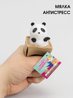 CKS-10673-03Мялка - антистресс «Magic animal box», panda