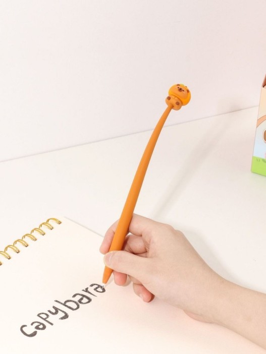 Ручка &quot;The calm capybara&quot;, orange 