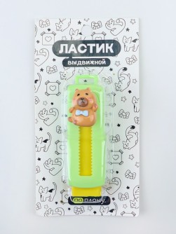 Выдвижной ластик ПО ПЛАНУ. "Уборная", микс