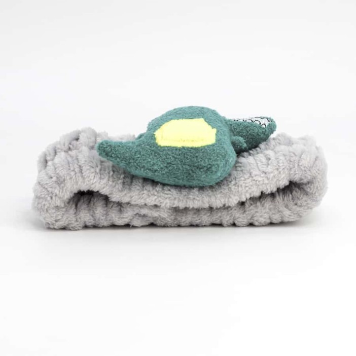 Повязка на голову "Crocodile", gray 