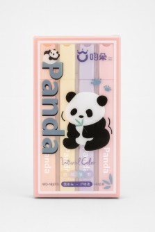 Набор маркеров-текстовыделителей 4 шт "Панда", оранжевый