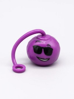 Мялка - антистресс «Emoticon», purple