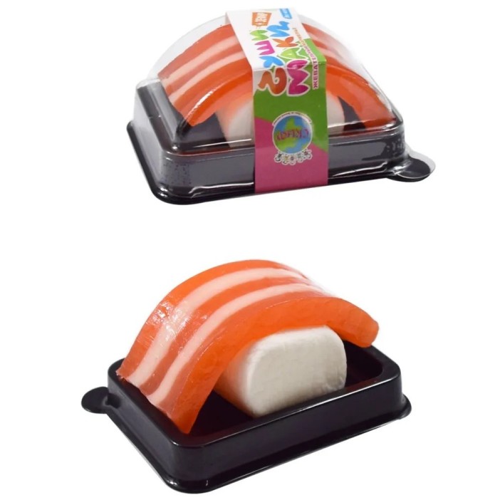 Мармелад жевательный с маршмеллоу  "Суши-Маки" (шоубокс - 20 шт.) 