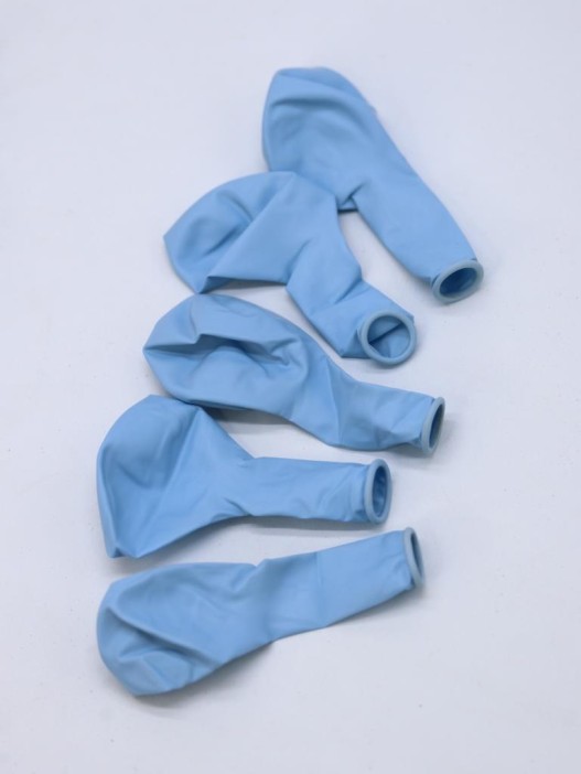 Набор воздушных шаров 10 шт. &quot;Mellow magic&quot;, light blue (25 см) 