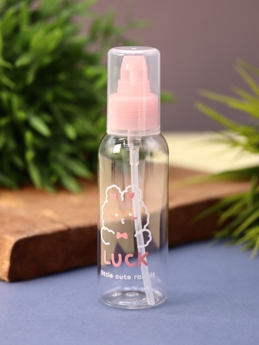 Дорожная бутылочка &quot;Little rabbit luck&quot;, pink (100 ml) 