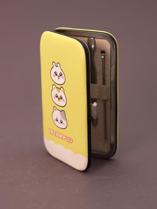 Маникюрный набор &quot;Party with animals&quot;, yellow 