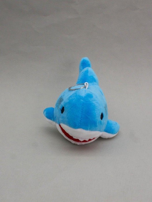 Плюшевый брелок &quot;Smily shark&quot;, blue (15 см) 