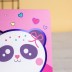 Тетрадь (A5) &quot;Rainbow panda heart&quot; (13.5*20.5) 