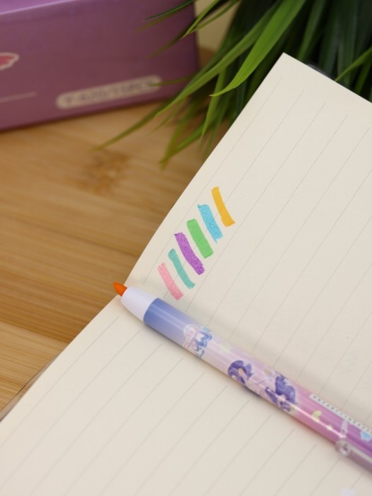 Набор маркеров-текстовыделителей 6 шт. &quot;Morning unicorn&quot; 