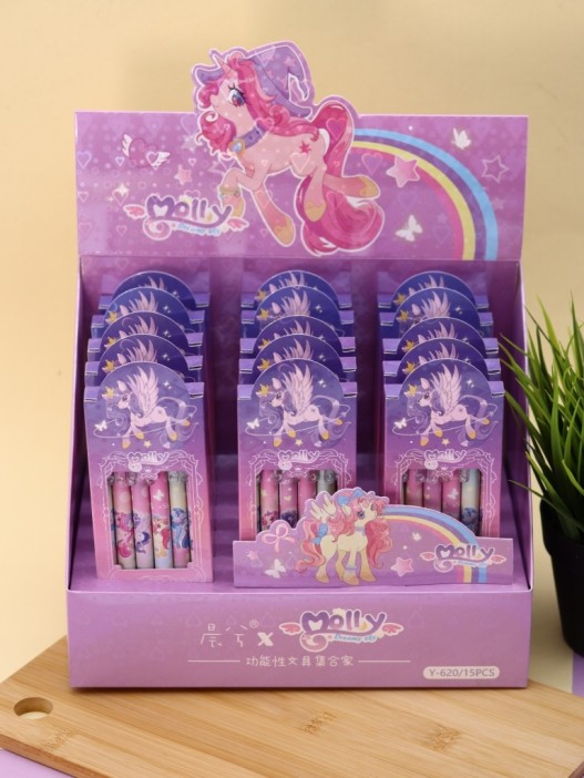 Набор маркеров-текстовыделителей 6 шт. &quot;Morning unicorn&quot; 