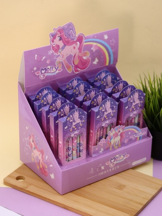 Набор маркеров-текстовыделителей 6 шт. &quot;Morning unicorn&quot; 