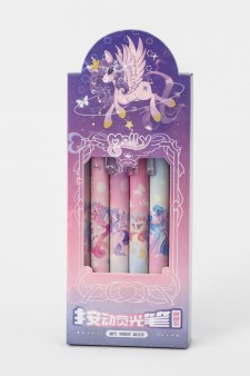 Набор маркеров-текстовыделителей 6 шт. "Morning unicorn"