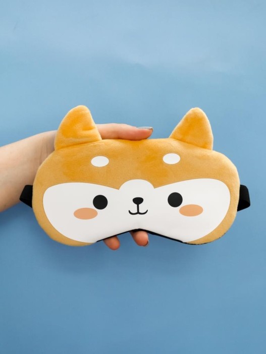 Маска для сна &quot;Shiba-inu&quot;, yellow 