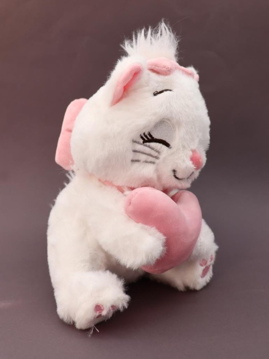 Мягкая игрушка &quot;Kitty heart&quot;, white, 19 см 