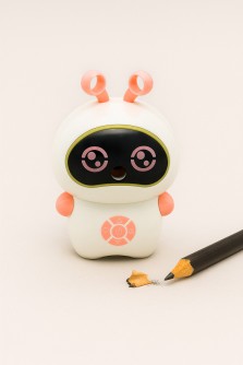 Точилка для карандашей механическая "Mechanical bunny", pink