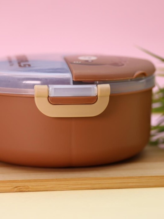 Ланчбокс «Cute animals», brown (1000 ml) 