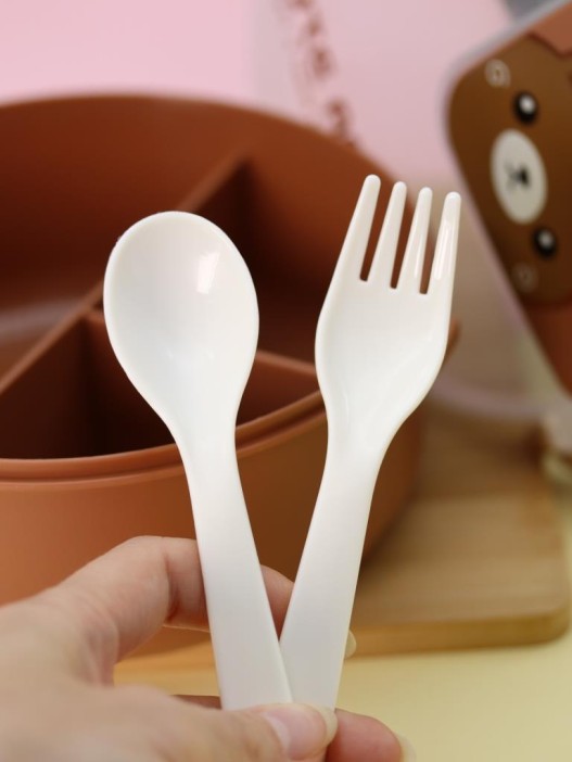 Ланчбокс «Cute animals», brown (1000 ml) 