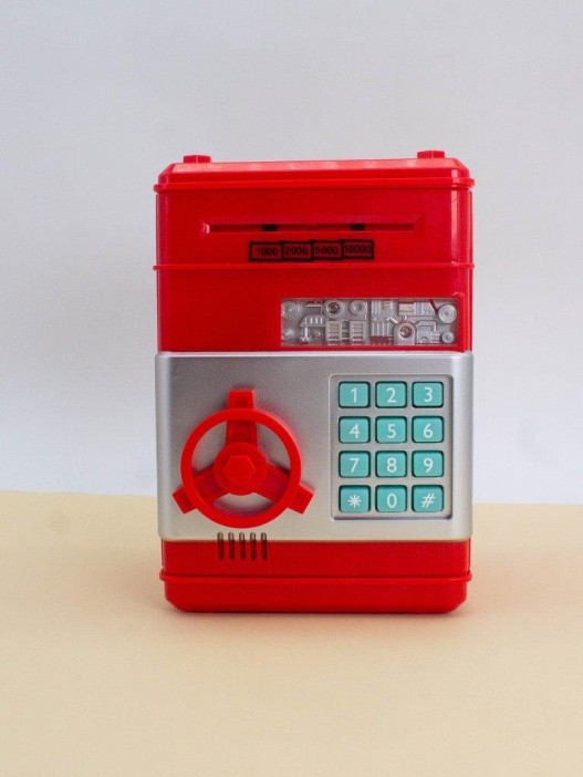 Копилка-сейф электронная &quot;Money box&quot;, red (18x13 см) 
