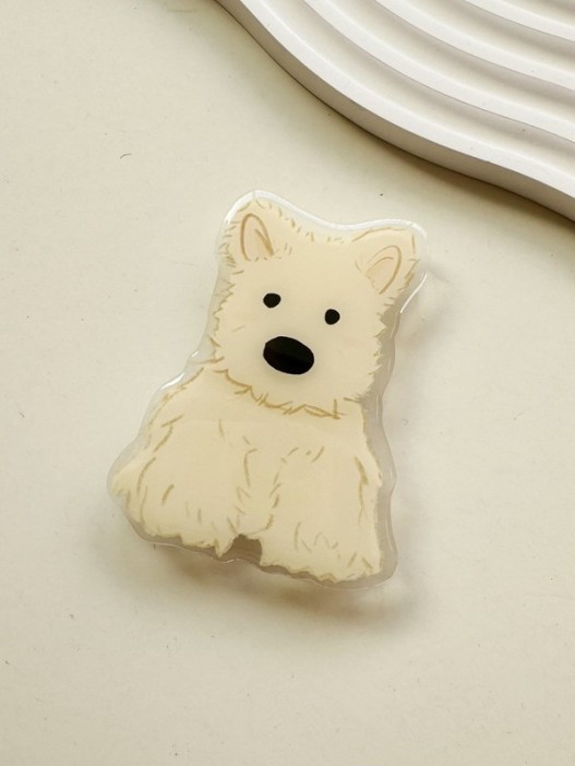 Попсокет &quot;Dogy&quot;, white 