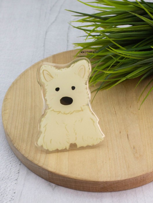 Попсокет &quot;Dogy&quot;, white 