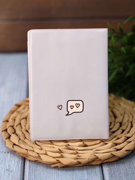 Обложка для паспорта Аниме «Fox love», плотность 560 мкм 