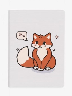 Обложка для паспорта Аниме «Fox love», плотность 560 мкм